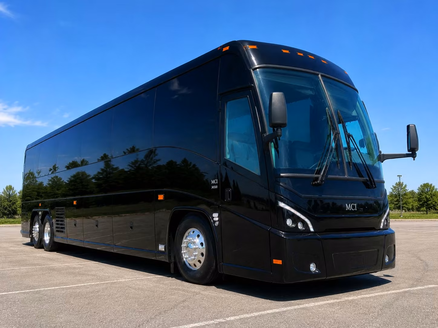 56 passenger charter bus