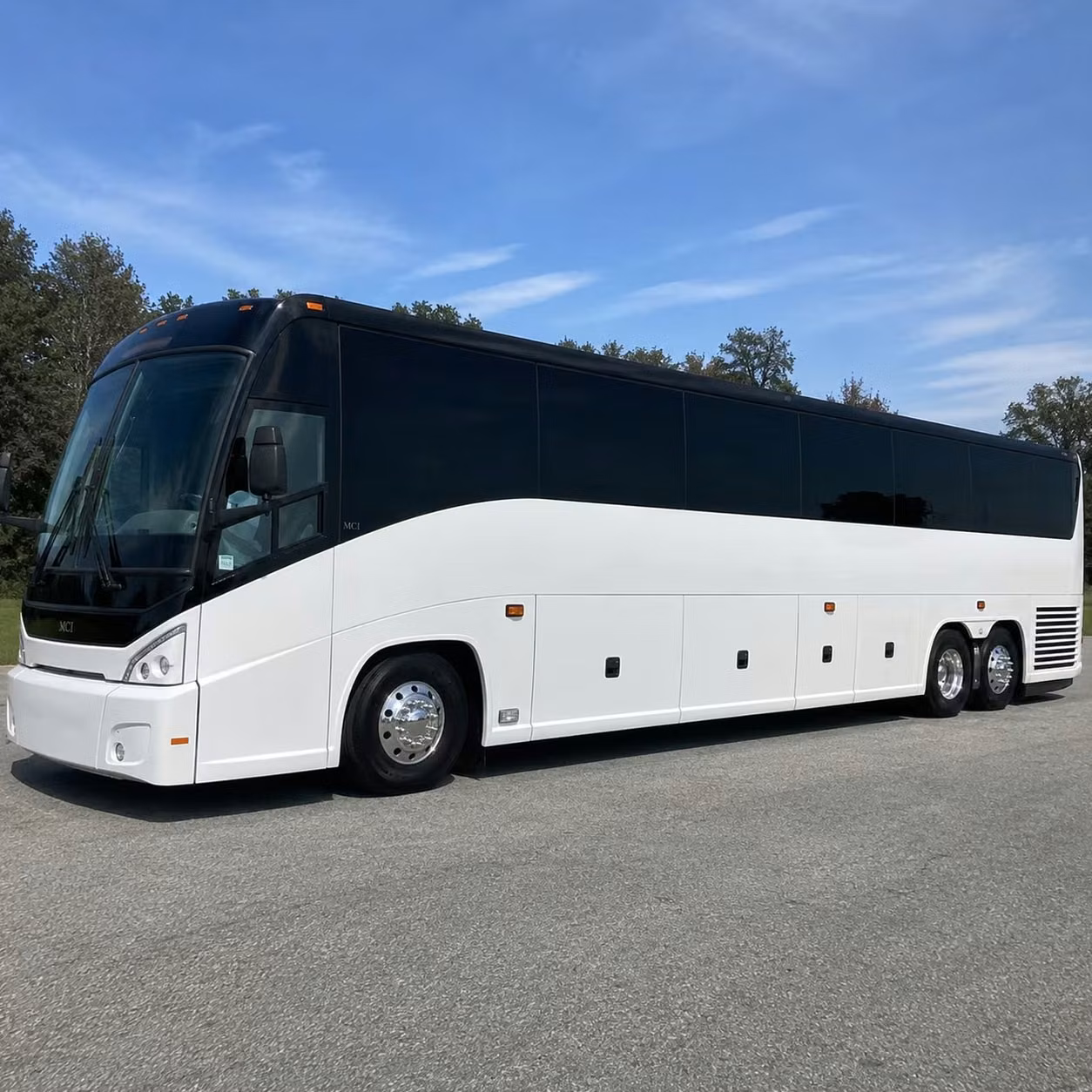 bus rental options for north charleston trips