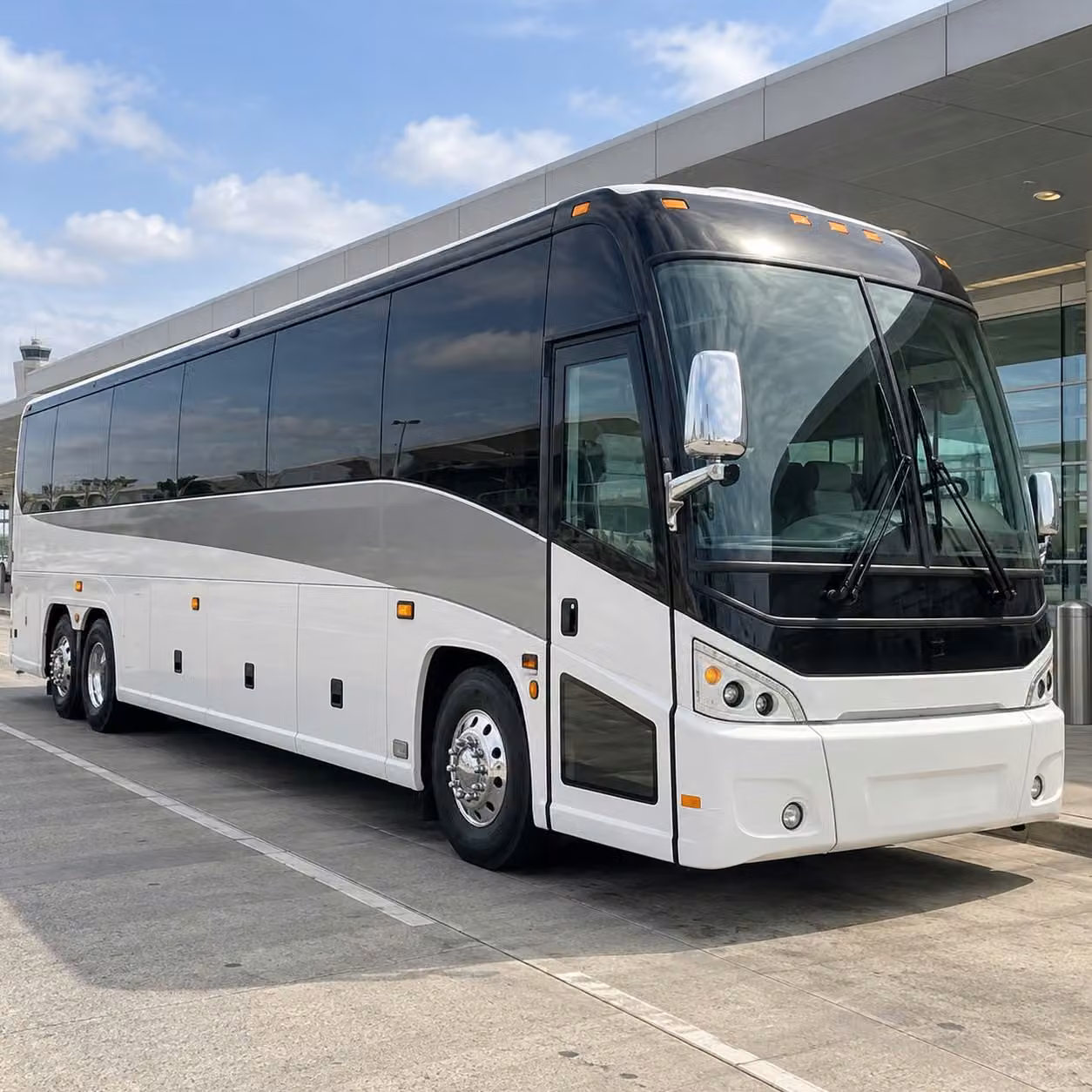 charter bus rentals for large groups and fan club concert travel