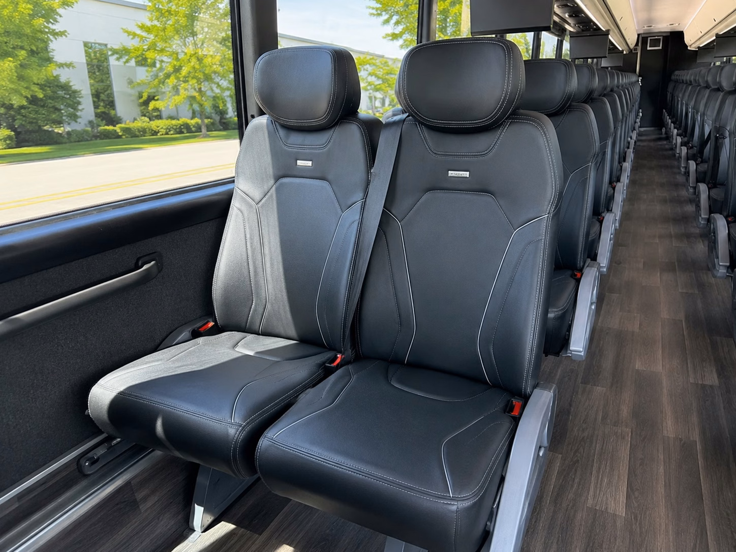 north charleston charter bus interior gallery