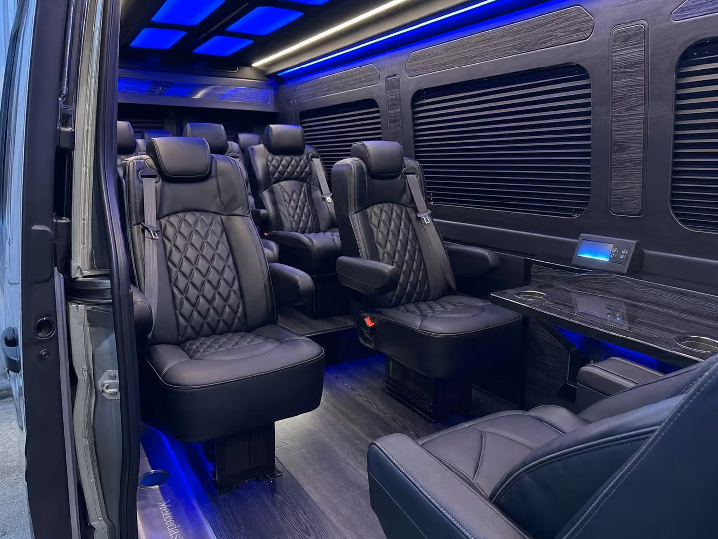 sprinter van transportation for groups and events across north charleston